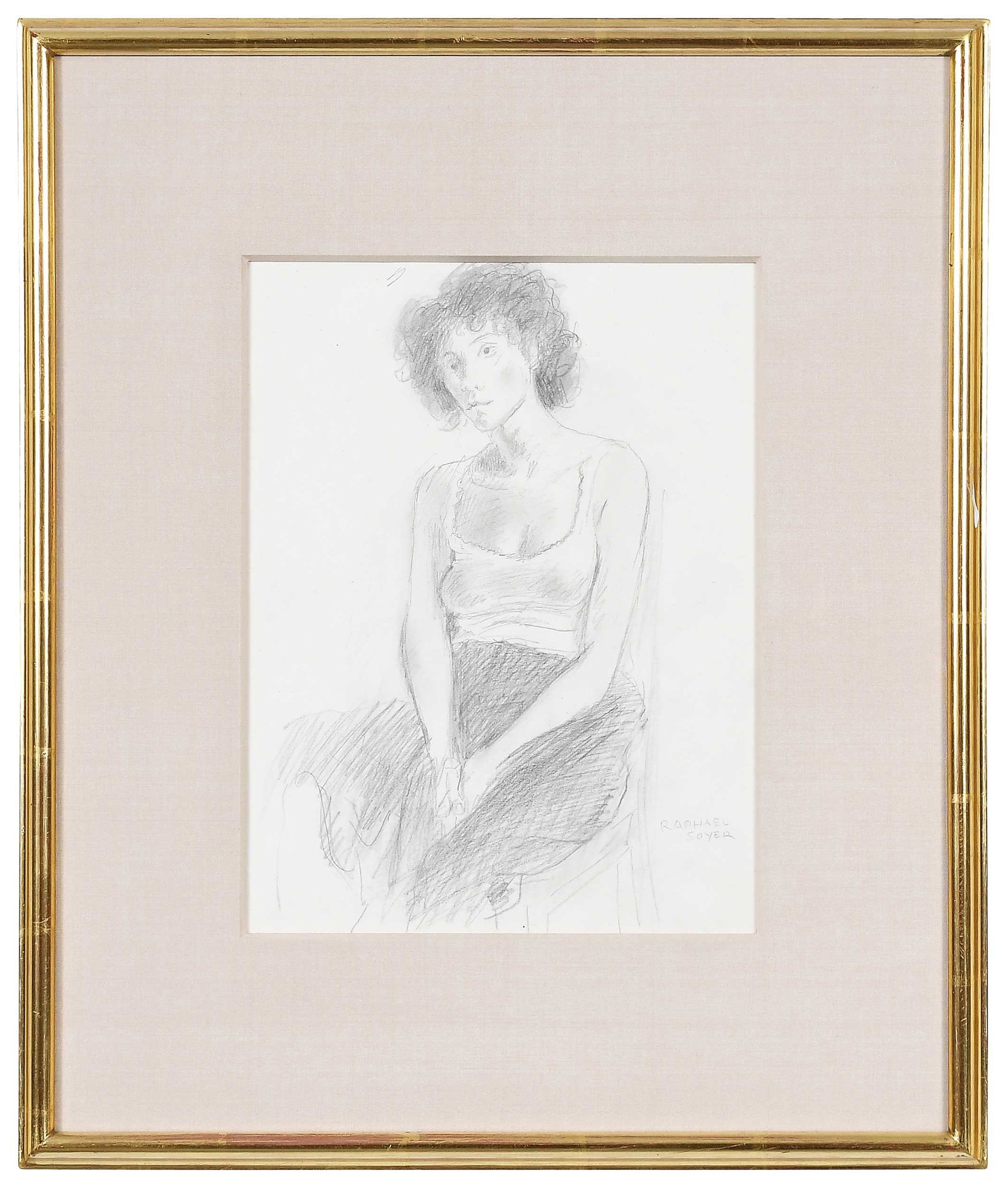 Raphael Soyer, Two Works - 3
