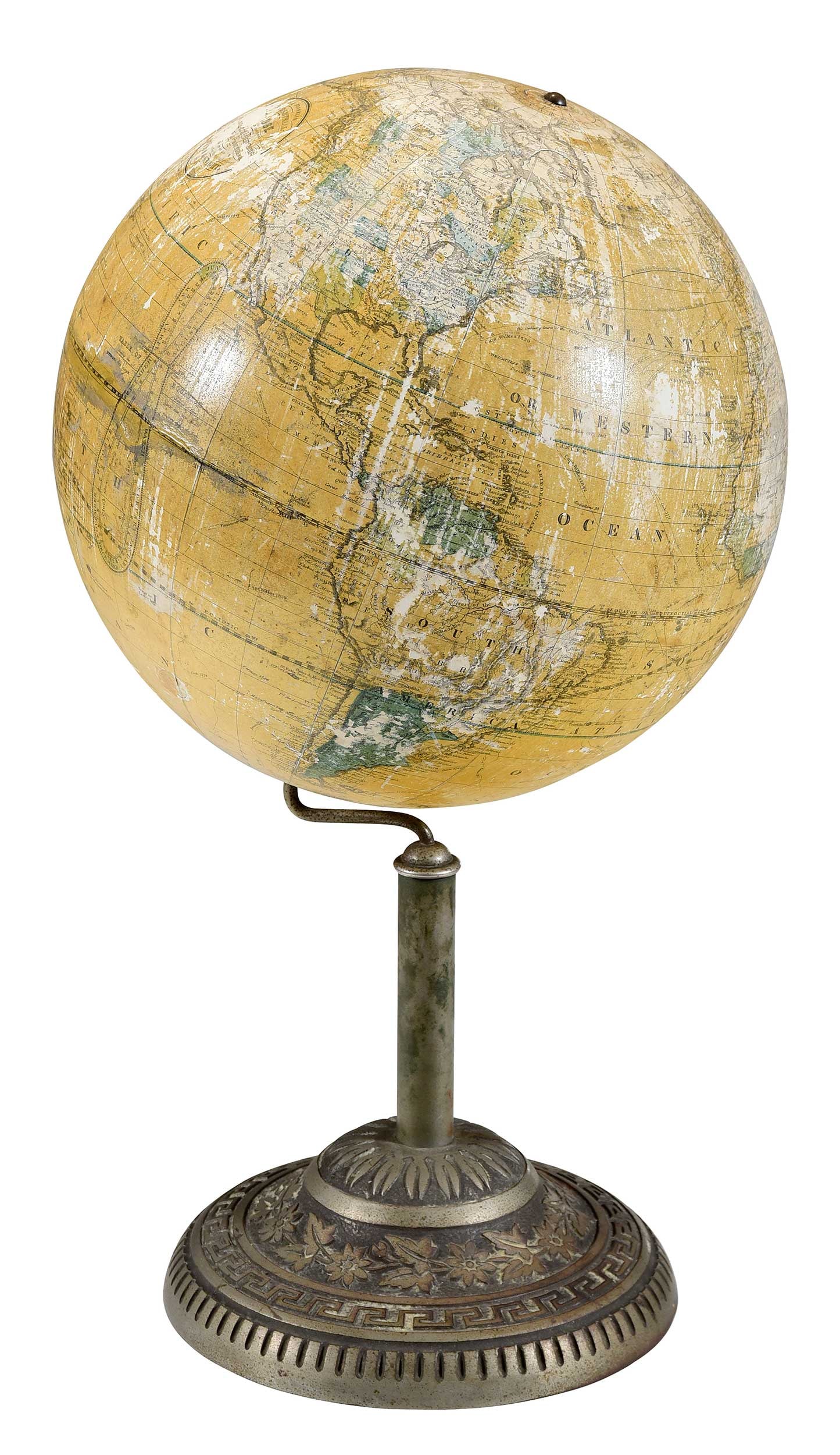 The Franklin Terrestrial Globe on Stand, Nims & Knight (1 of 11)