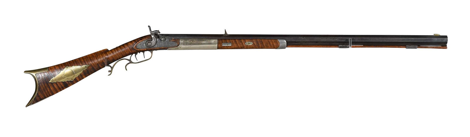 Small Caliber Half Stock Percussion Rifle (1 of 11)