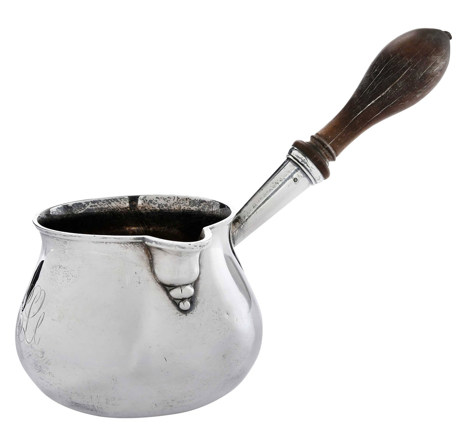 Georgian III English Silver Saucepan, John Robins, Shippen Family Provenance (1 of 8)