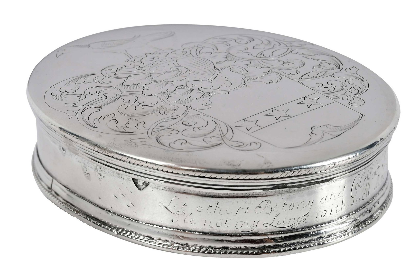 Charles II English Silver Tobacco Box, Samuel Hawkes (1 of 15)