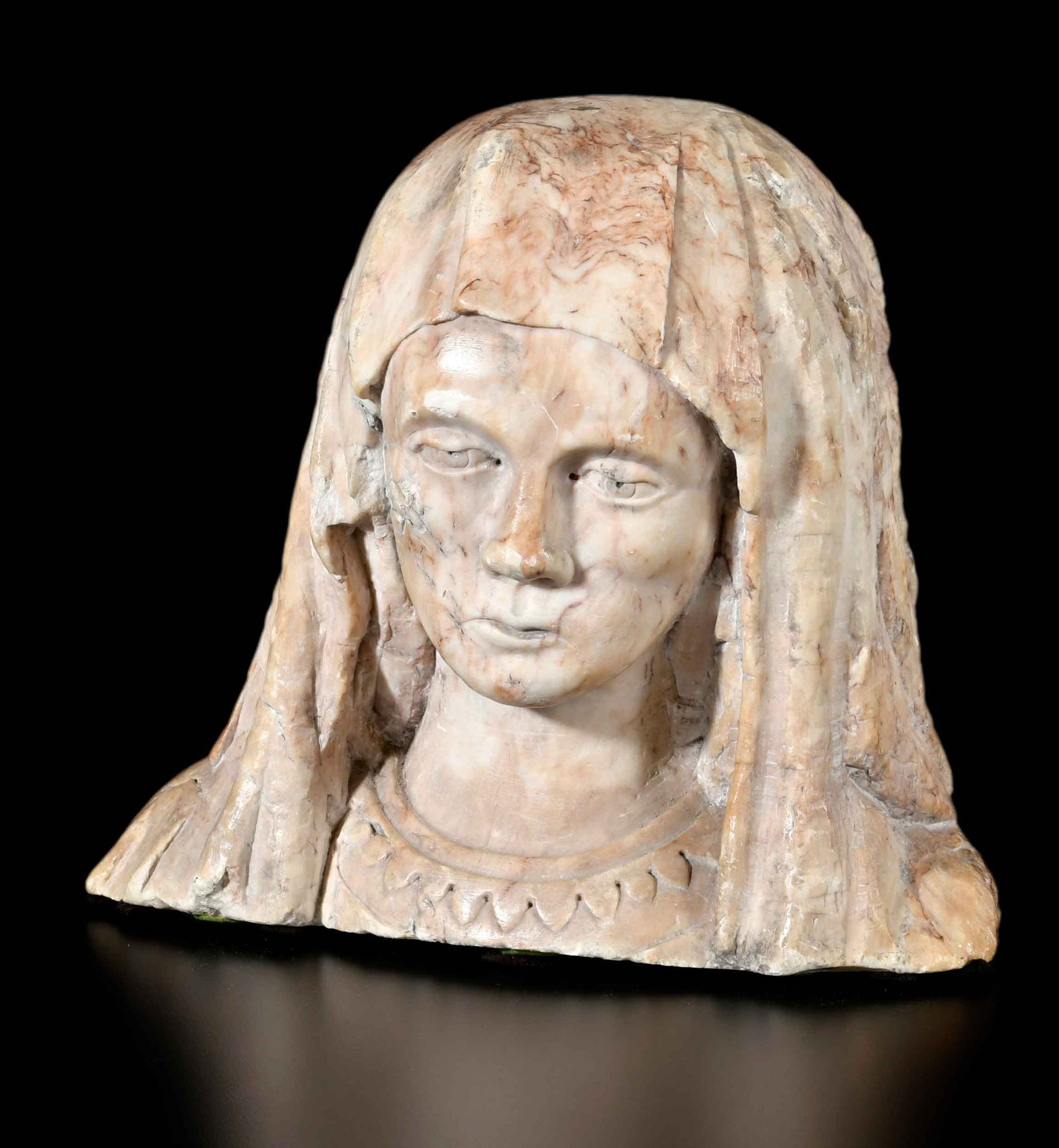 French Devotional Figure Fragment (1 of 8)