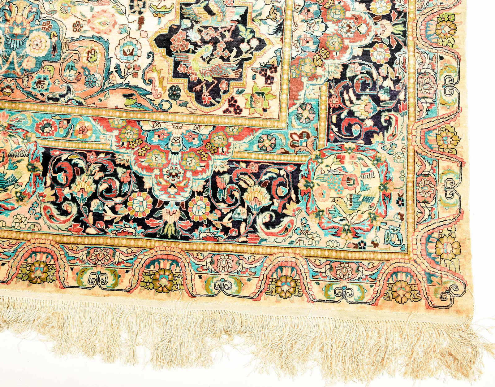 Silk Tabriz Carpet - 2