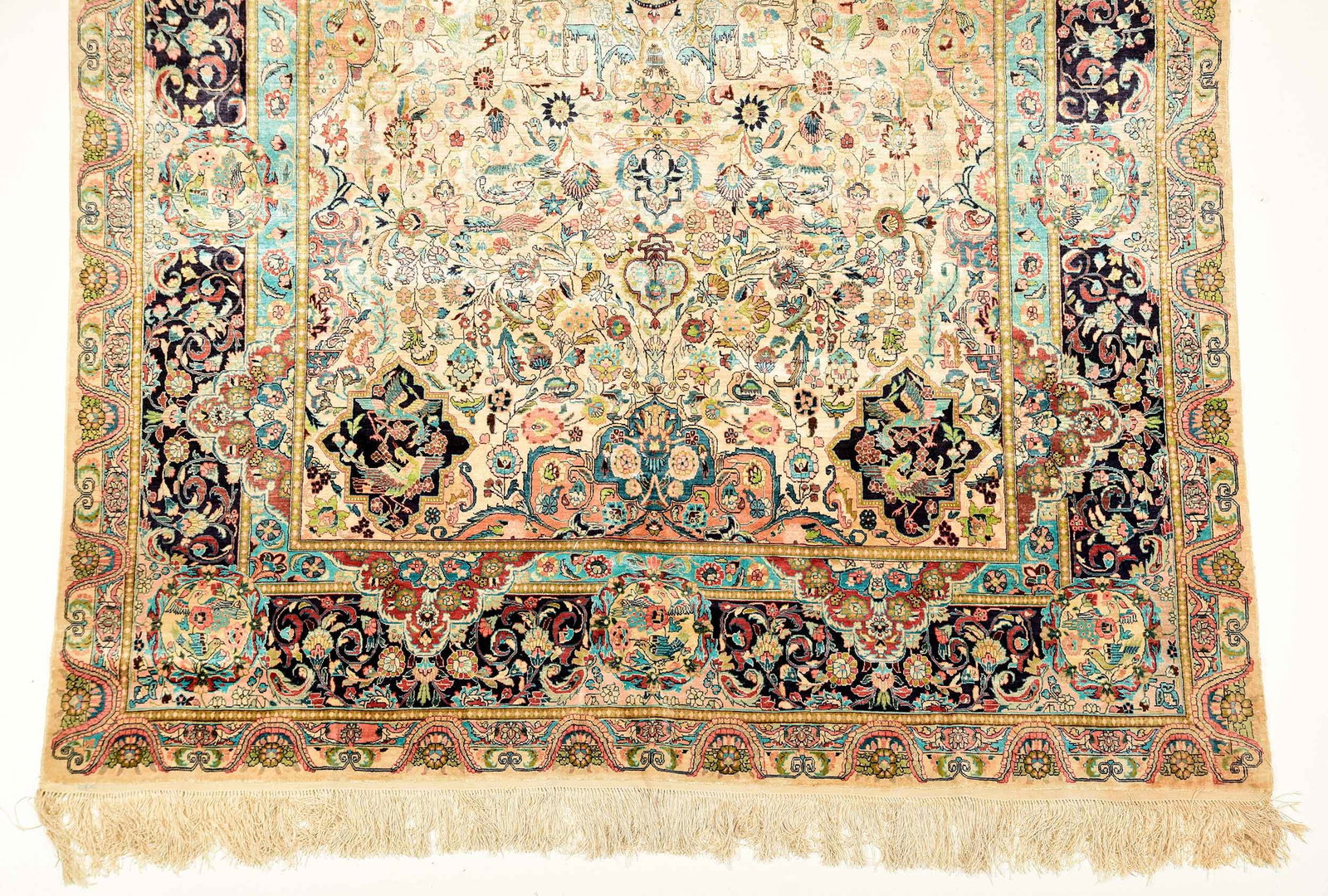Silk Tabriz Carpet - 6