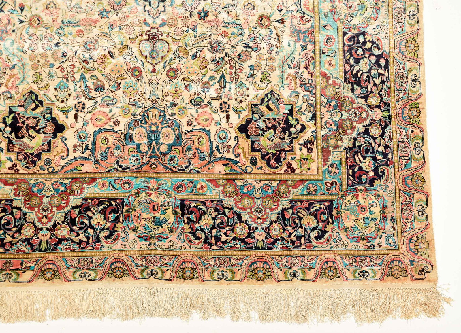 Silk Tabriz Carpet - 7