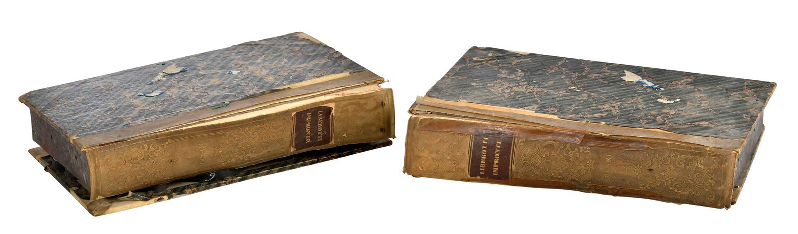 Group of 68 Grand Tour Plaster Medallions: Italian, 19th century, depicting Greek, Roman, and Renaissance sculpture and other works; some held in two book form binders, each approx. 1-3/4 x 6-3/4 x 10-3/8 in. Provenance: Collection of Dr. Jame