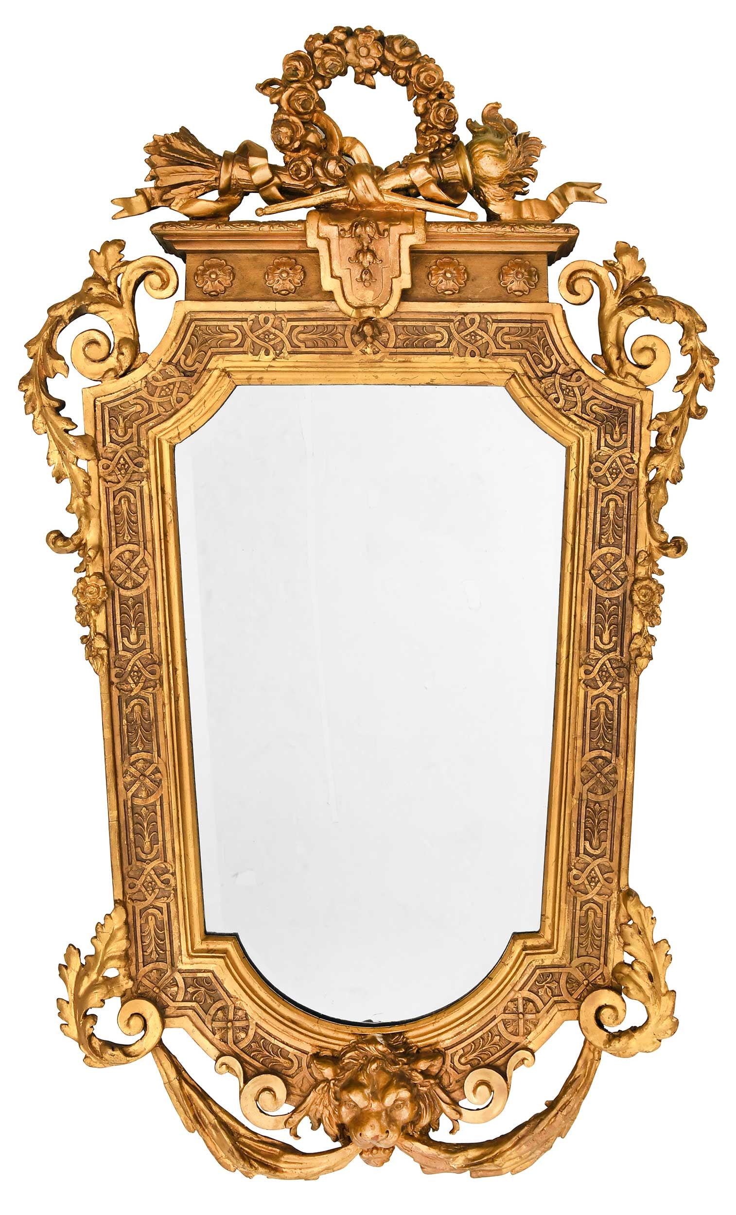 Neoclassical Giltwood Mirror (1 of 5)