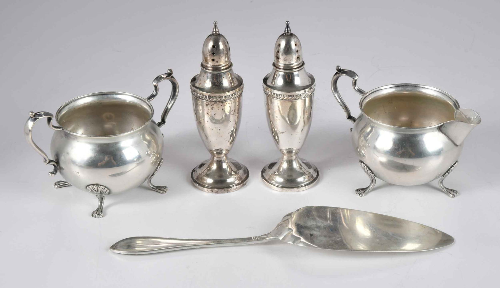 Five Sterling Table Items - 2