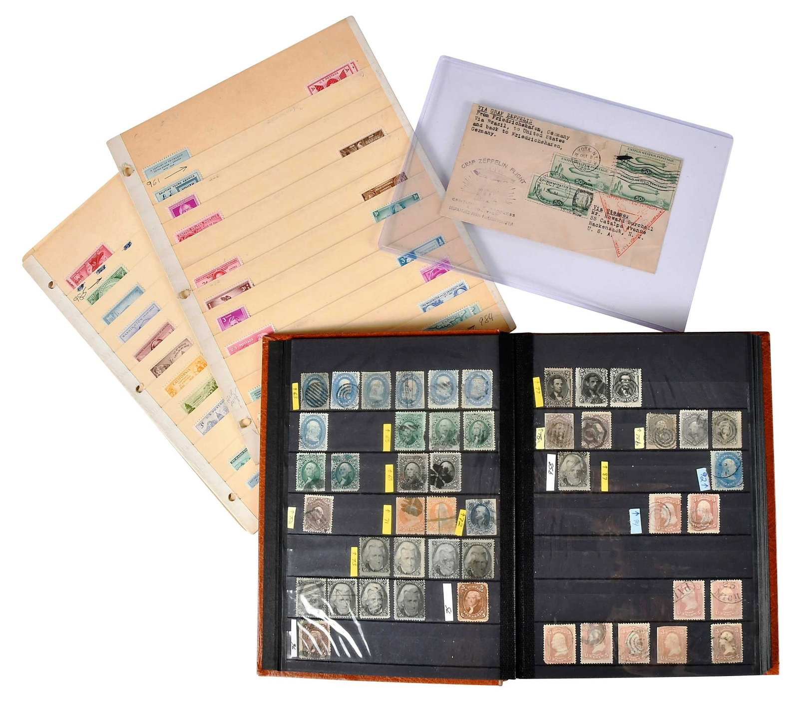 Advanced Collector Group of Stamps, U.S. and World (1 of 6)