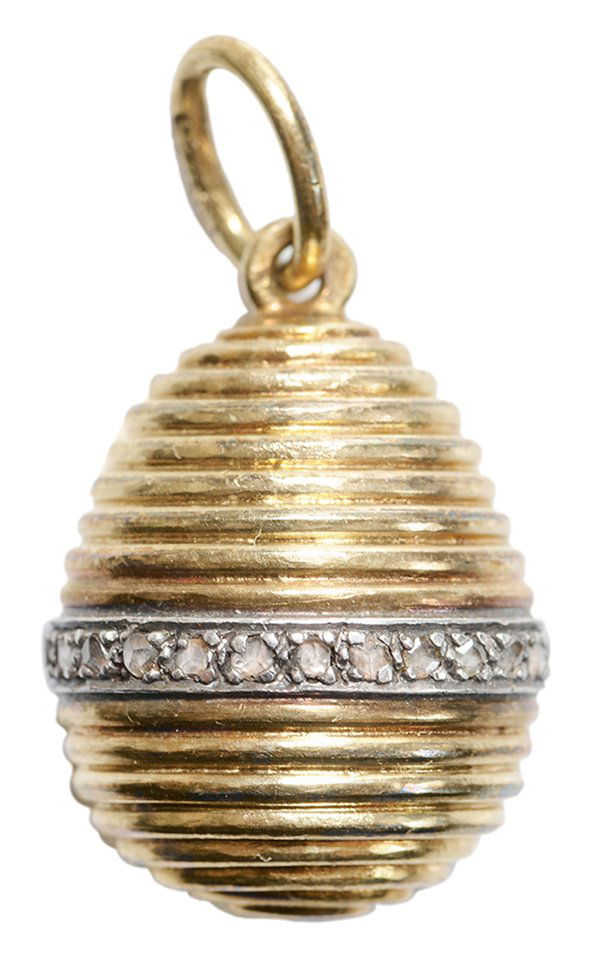 Fabergé Gold Egg Pendant/Charm