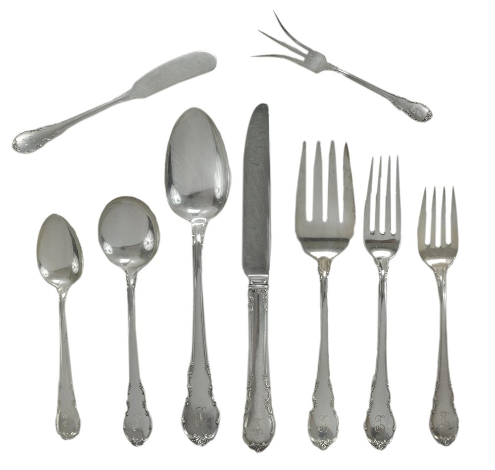Lunt Mignonette Sterling Flatware, (1 of 2)