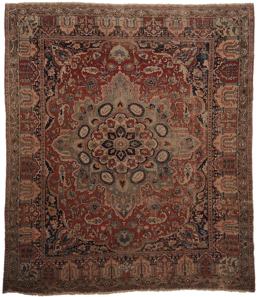 Antique Mahal Carpet (1 of 8)