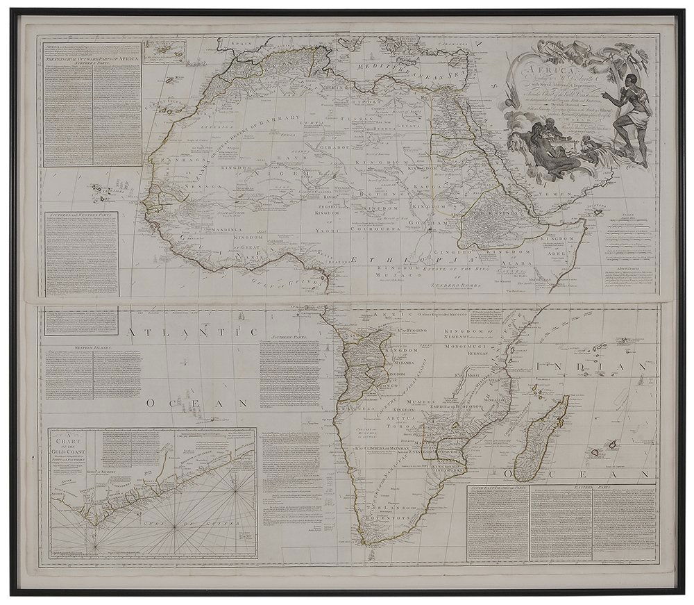 Africa According to Mr. D'Anville (1 of 4)