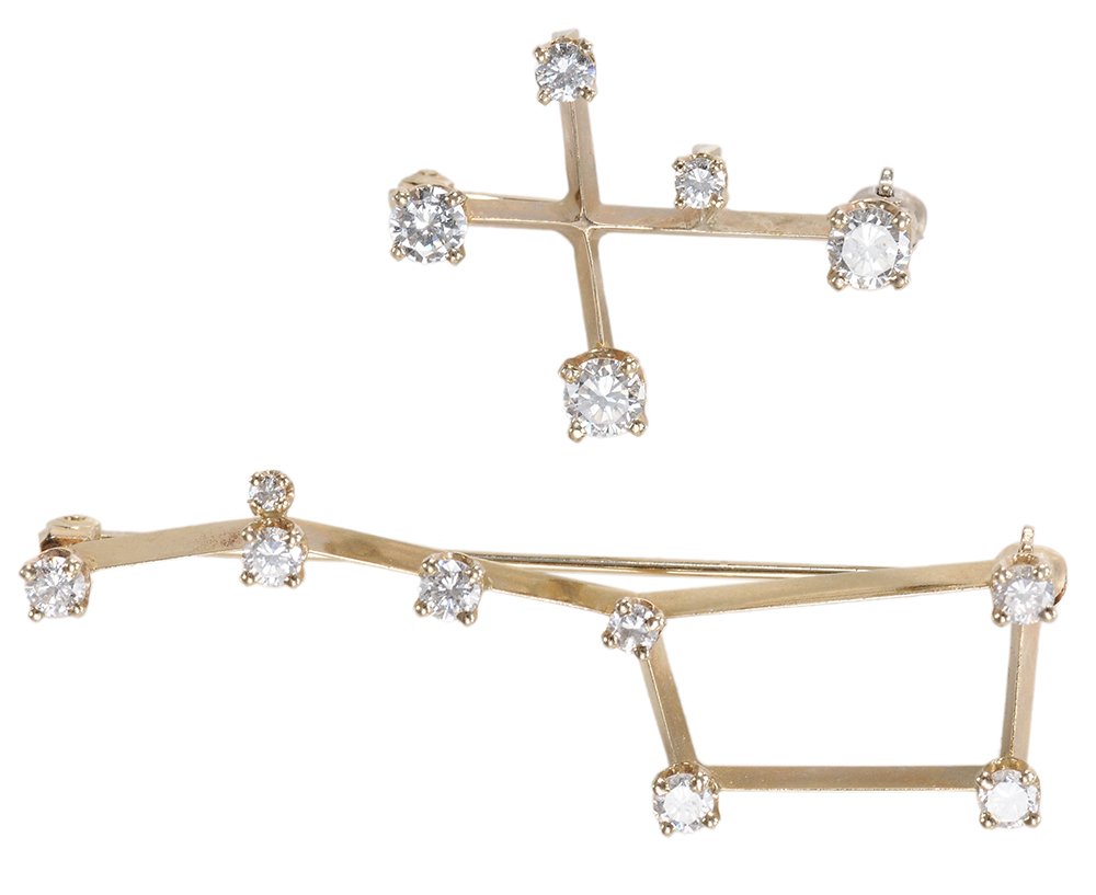 Two 14 Karat Gold and Diamond (1 of 4)