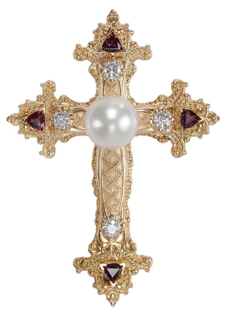 14 Karat Yellow Gold Pearl and (1 of 3)