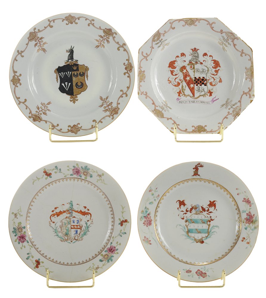 Group of Four Chinese Export Porcelain (1 of 5)