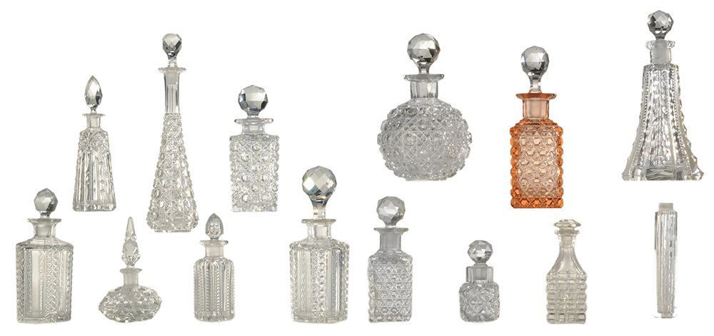 Fourteen Crystal Perfume and Cologne (1 of 6)
