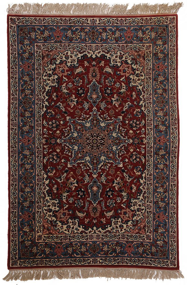 Finely Woven Persian Rug (1 of 4)