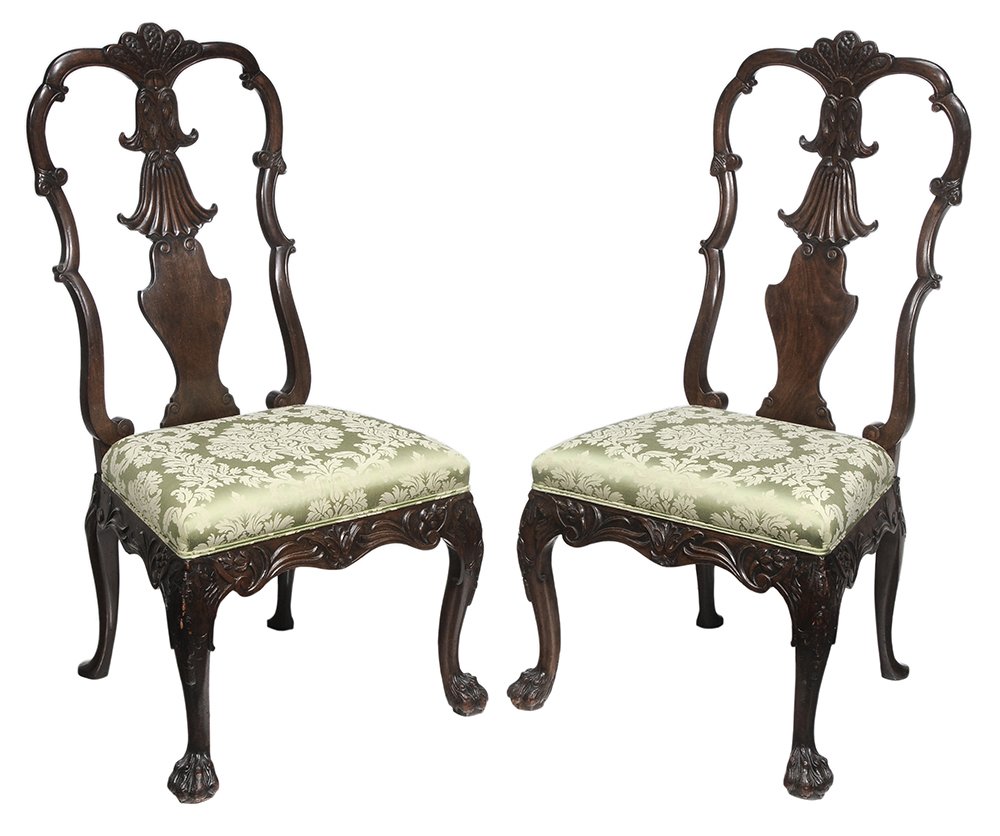 Pair Dutch Baroque Style Carved (1 of 6)