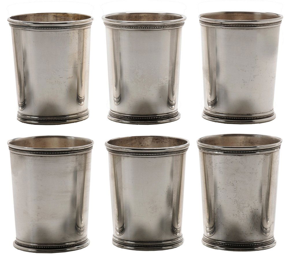 Six Sterling Presidential Julep Cups (1 of 3)
