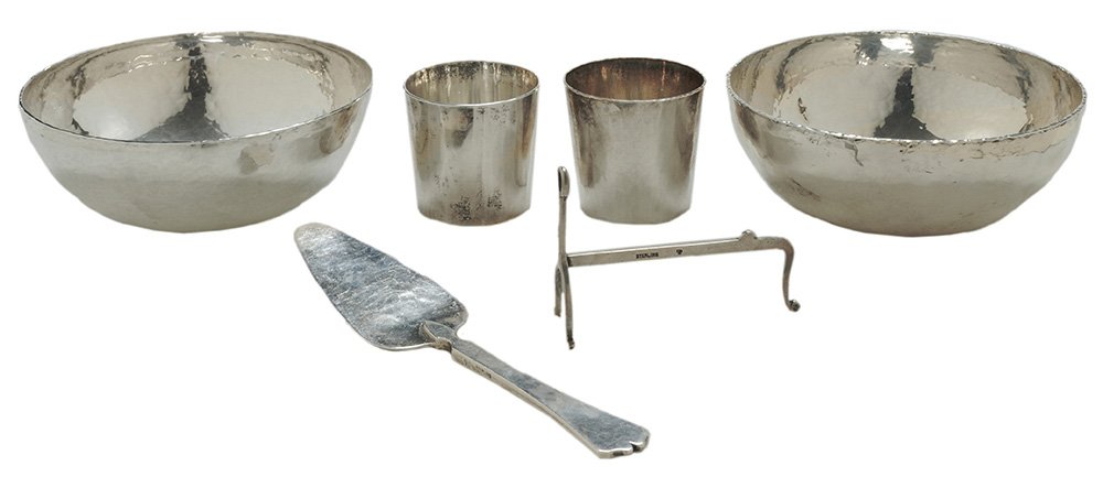 Six Franklin Porter Sterling Items (1 of 3)