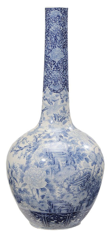 Monumental Blue and White Porcelain (1 of 7)