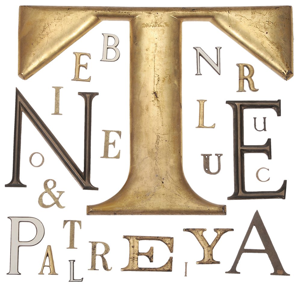 24 Vintage Letters for Signs (1 of 4)