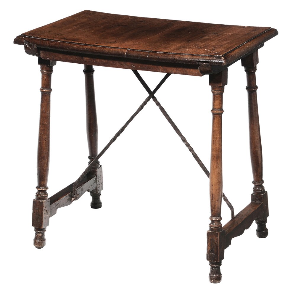 Spanish Baroque Walnut and Wrought (1 of 2)