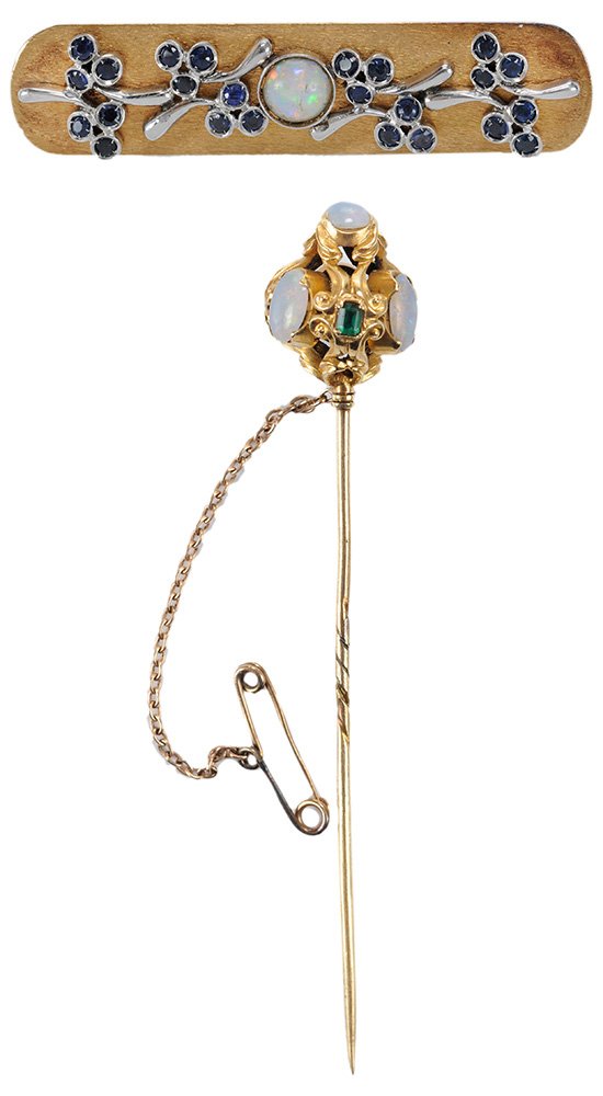 Vintage Stickpin and Bar Pin (1 of 5)