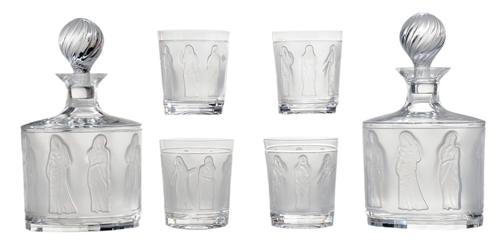 Ten Pieces Lalique Glass (1 of 4)