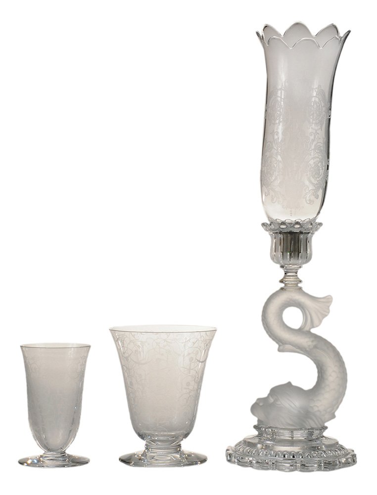 Three Pieces Baccarat Glass (1 of 4)