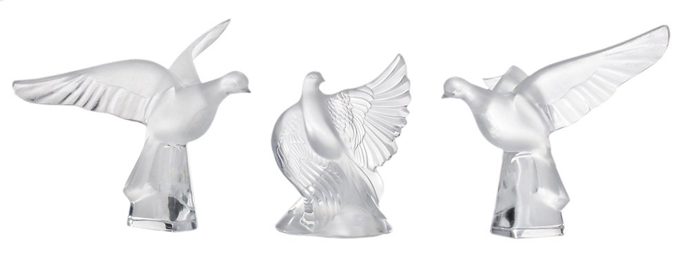 Three Pieces Lalique Glass (1 of 5)