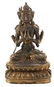 Gilt Bronze Seated Buddha Bodhisattva
