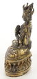 Gilt Bronze Seated Buddha Bodhisattva - 2