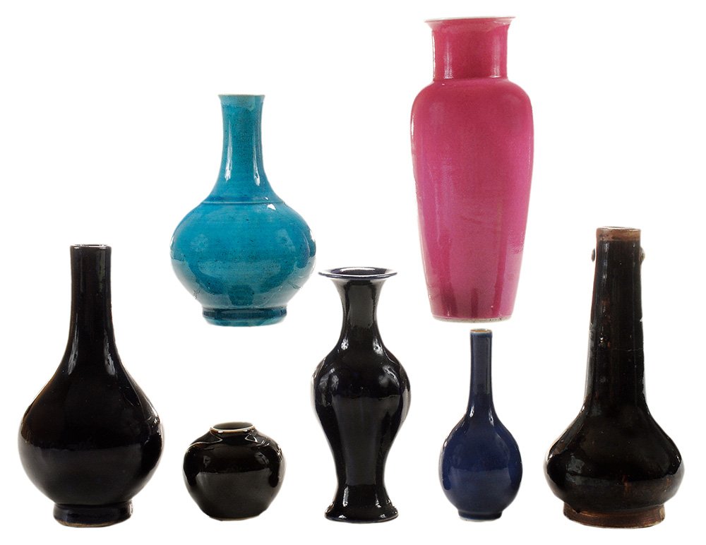 Six Monochrome Porcelain Miniature (1 of 4)