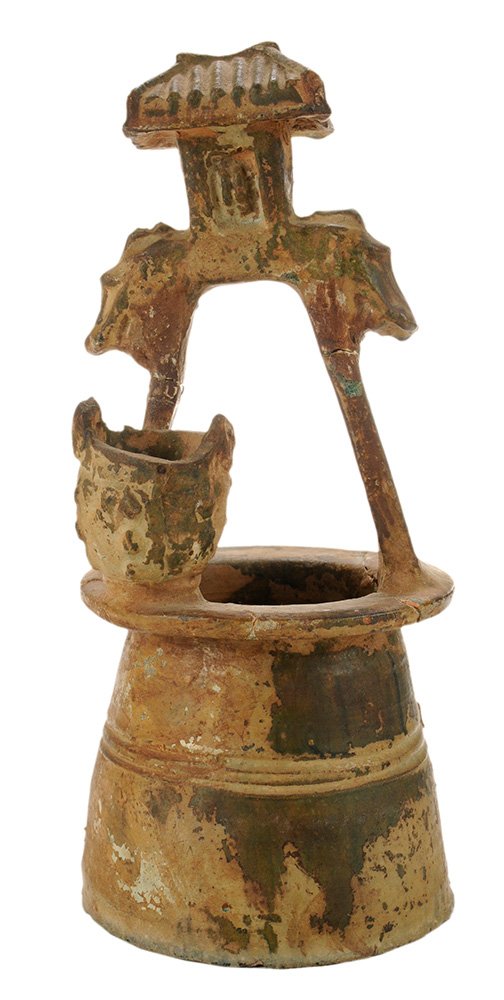 Han Style Pottery Model of a Well Head (1 of 4)