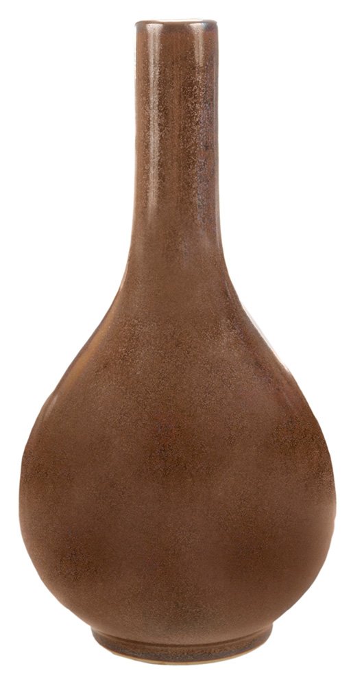 Iron Rust Monochrome Porcelain Bottle (1 of 5)