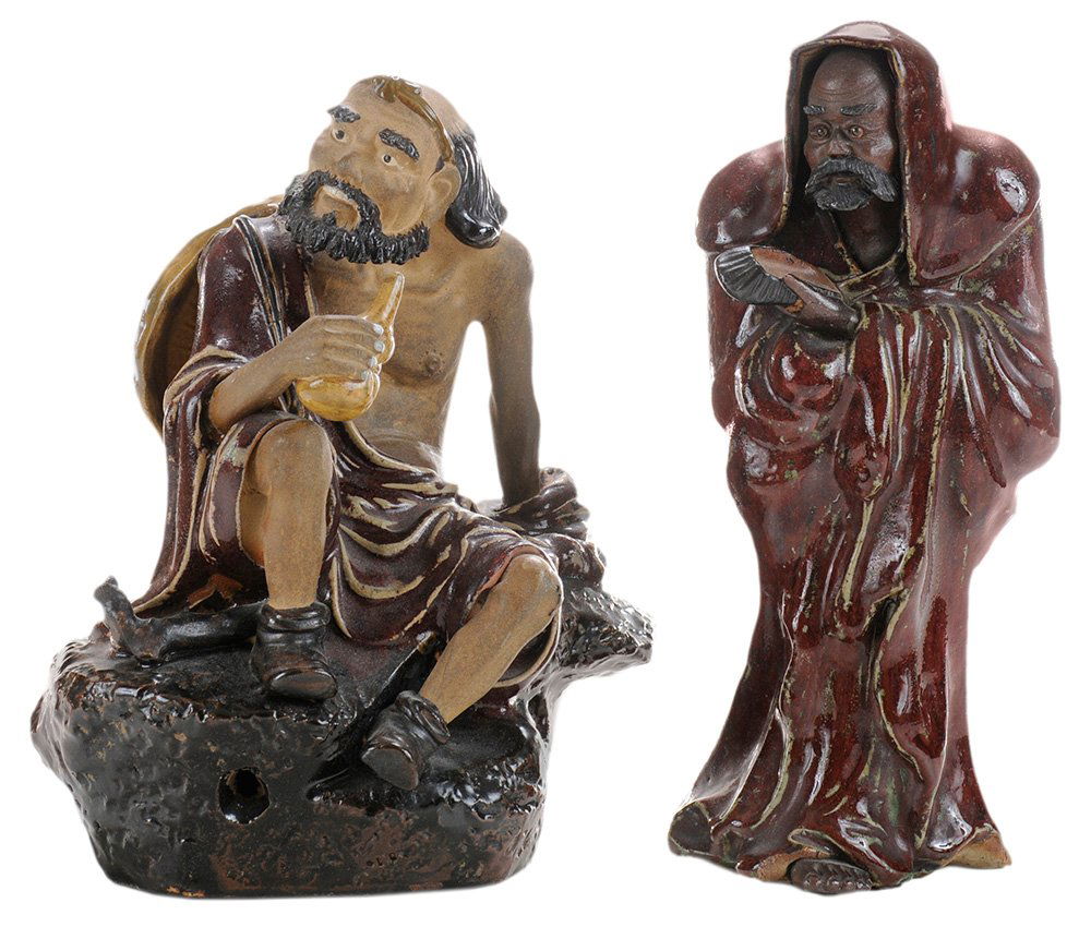 Two Flamb-Glazed [Shiwan] Stoneware (1 of 6)