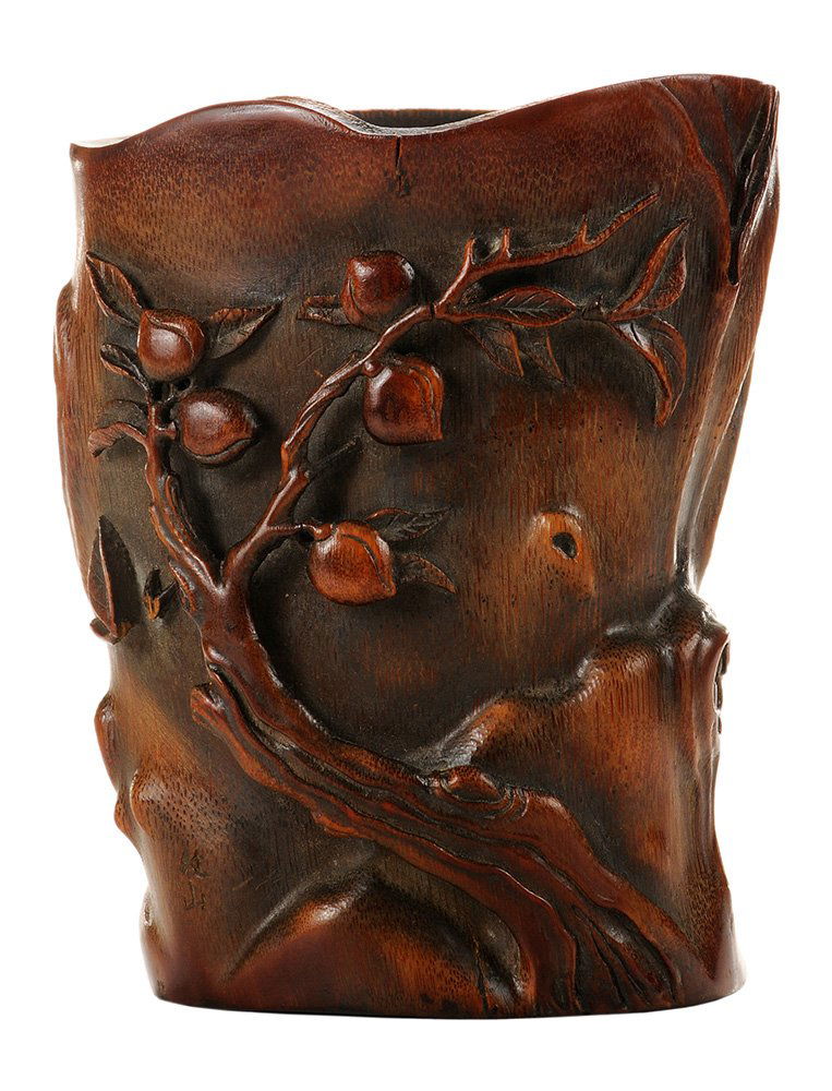 Antique Chinese Finely Carved Bamboo (1 of 6)