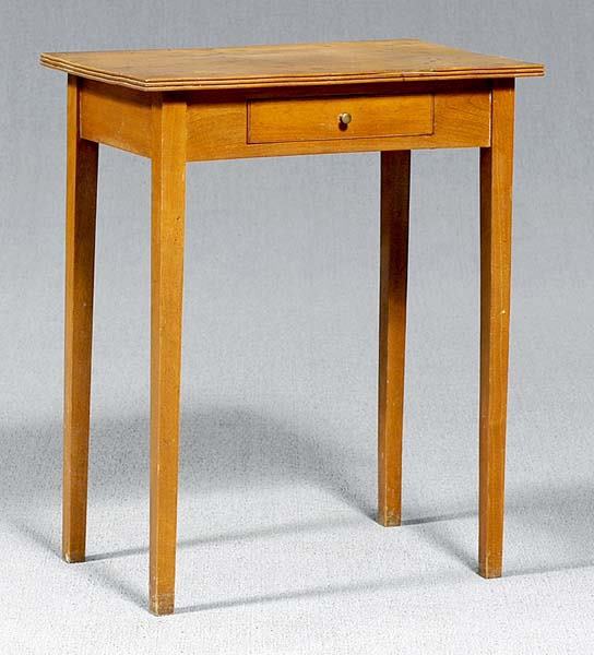 Federal applewood side table,