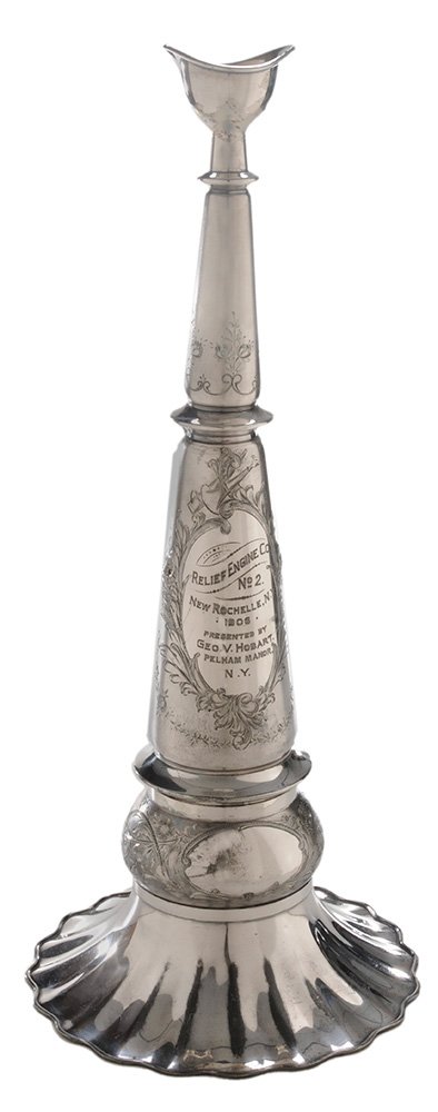 Fireman's Silver-plate Speaking Horn (1 of 8)