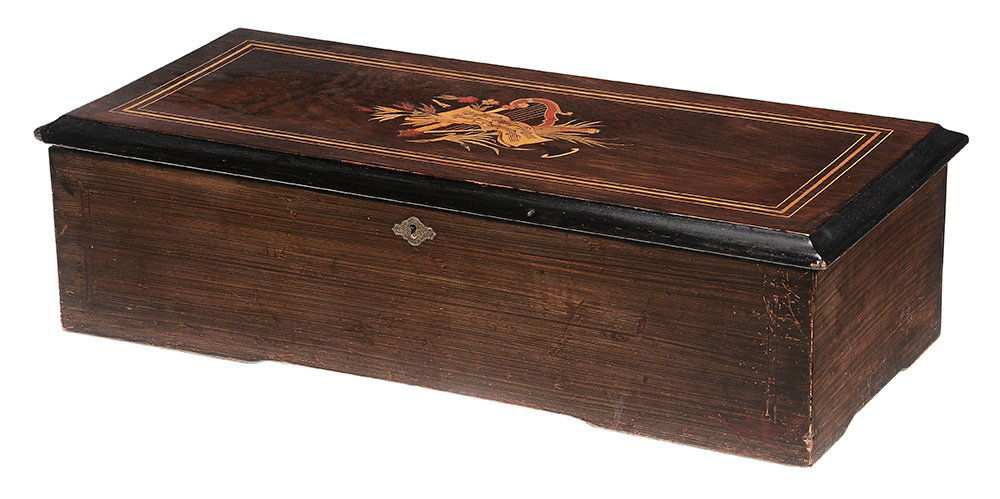 Inlaid Swiss Music Box (1 of 7)