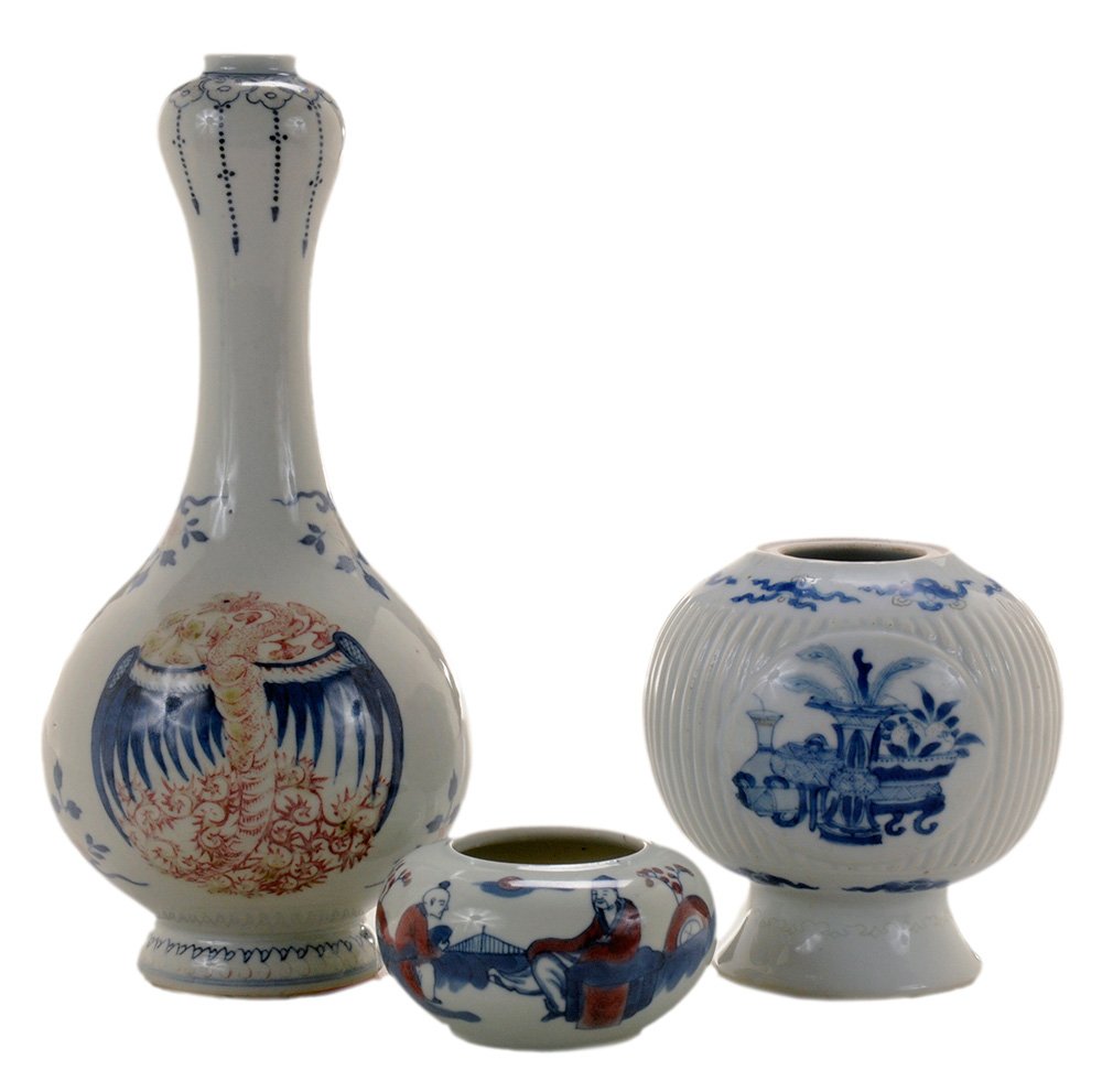 Three Kangxi Style Blue and Red (1 of 8)