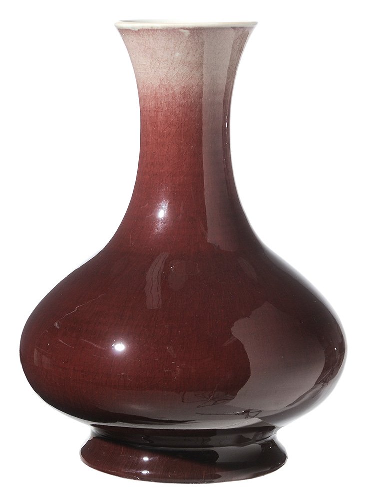 Langyao Copper-Red Bottle Vase (1 of 7)