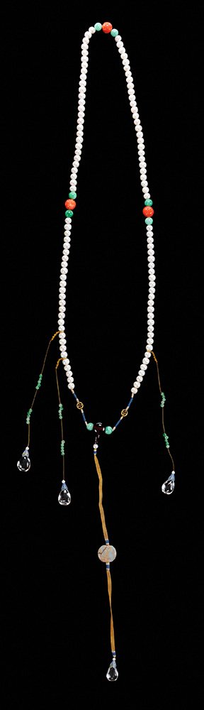Chinese Pearl and Bead Necklace (1 of 1)
