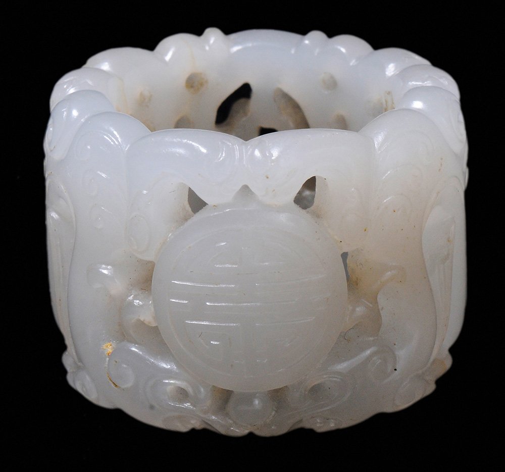 Finely Carved White Nephrite Jade (1 of 5)