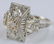 18 Karat White Gold Vintage Style Ring - 3