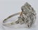 18 Karat White Gold Vintage Style Ring - 5