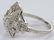 18 Karat White Gold Vintage Style Ring - 7