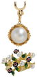 18 Karat Gold and Pearl Ring, Pearl